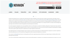 Desktop Screenshot of novakon.net