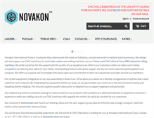 Tablet Screenshot of novakon.net